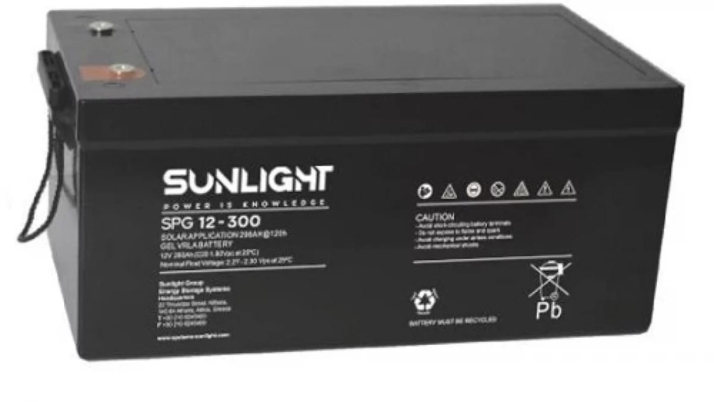BATERIE GEL SUNLIGHT