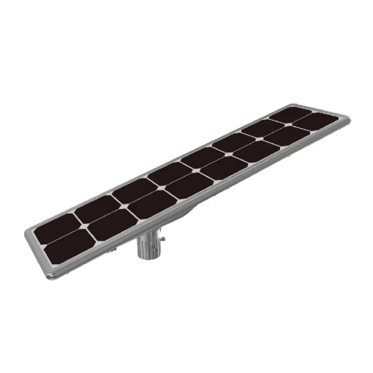 LAMPADAIRE SOLAIRE BLEU CARBON 100 W