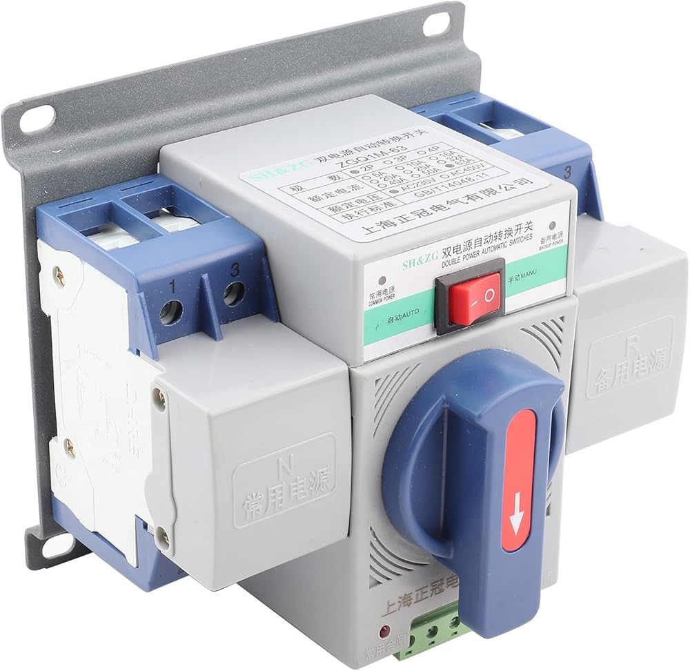 commutateur de transfert automatique 2P ATS 63A