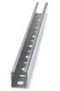 RAIL PERFOURE GALVANISE 41*41*6M